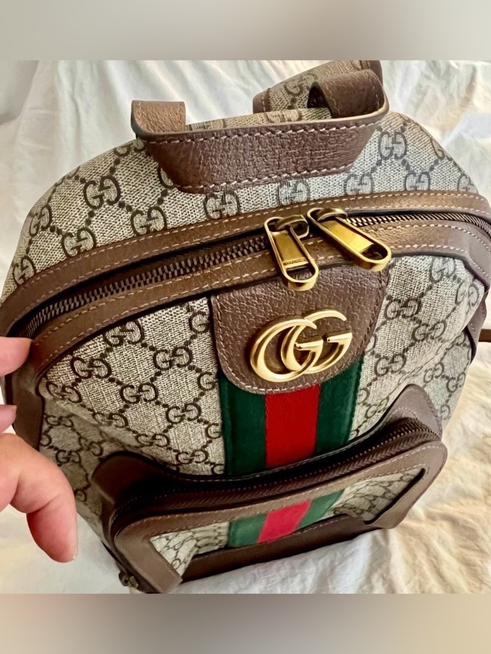 👑✅PRICE FIRM✅Fashion GG Small Supreme Ophidia Backpack. NWOT - Picture 11 of 16